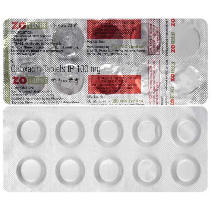 ZO 100mg Tablet DT